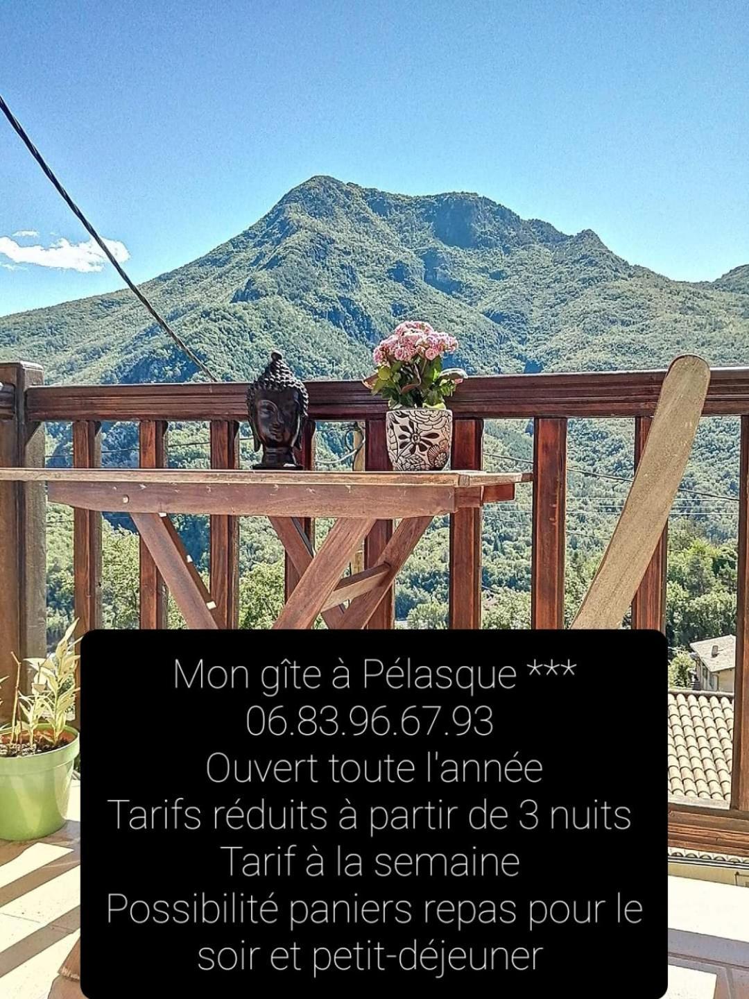Mon gîte à Pélasque Lantosque Exterior foto